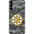 NHL Boston Bruins Camo Galaxy S22 Plus Skin